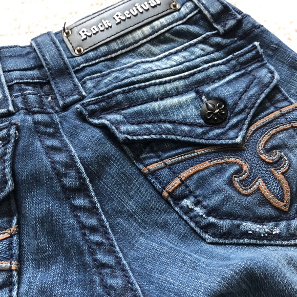 Rock Revival Jen Boot cut Jeans - Picture 6 of 7